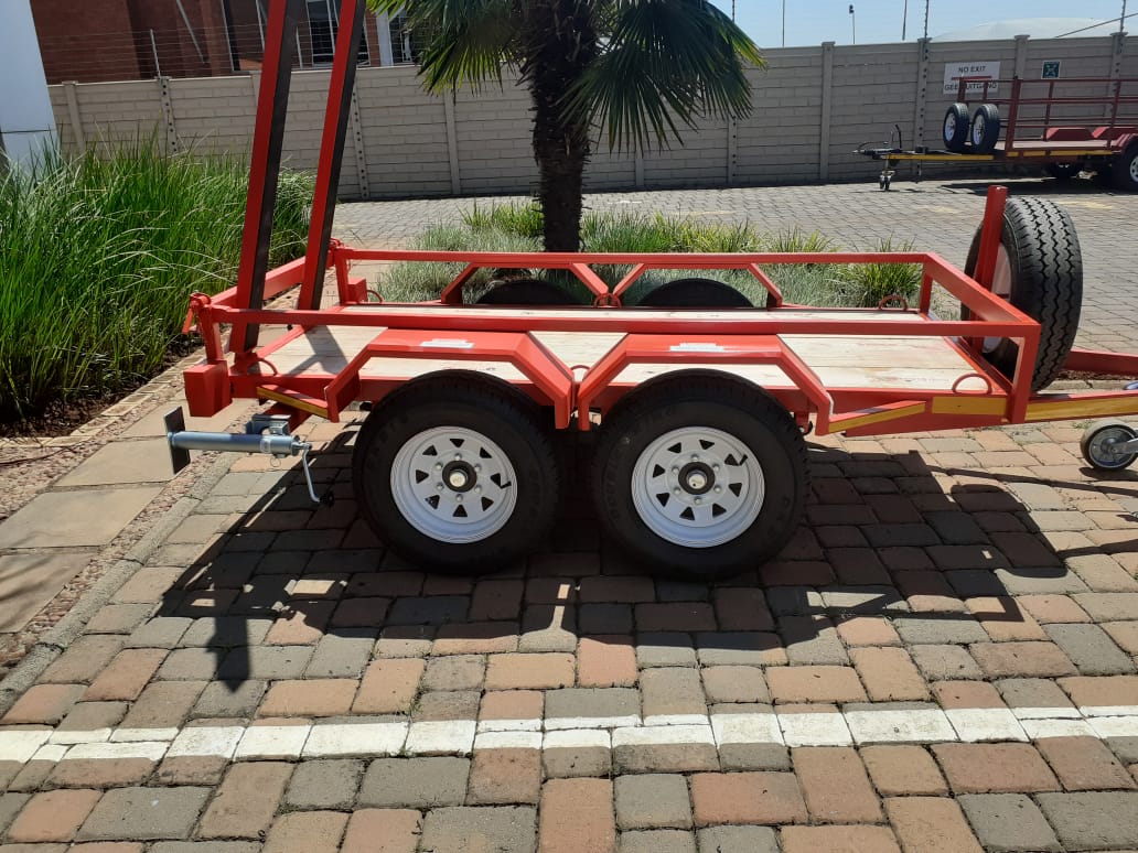 Bomag Roller Trailer, a Bomag Roller Trailers build by LF Trailers — tough-built, NATIS-registerable trailers manufactured in Gauteng, photo 1 of 4
