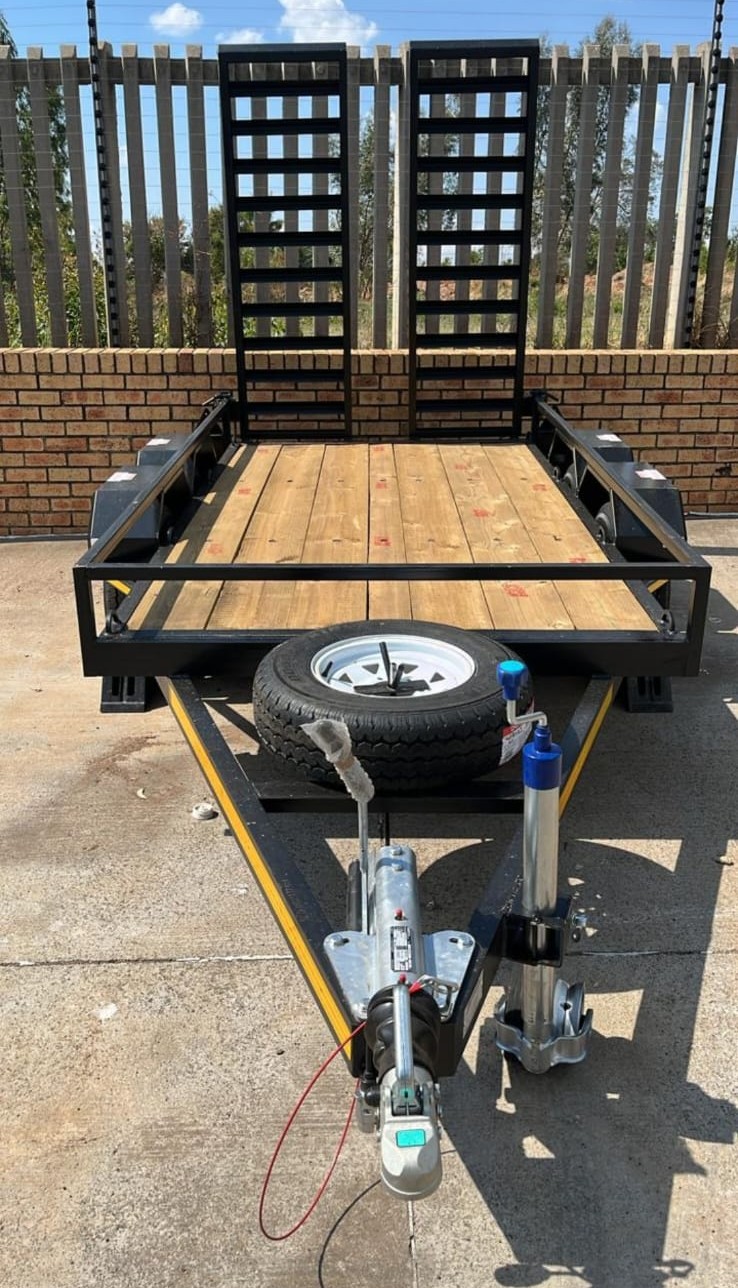 Bomag Roller Trailer, a Bomag Roller Trailers build by LF Trailers — tough-built, NATIS-registerable trailers manufactured in Gauteng, photo 3 of 4