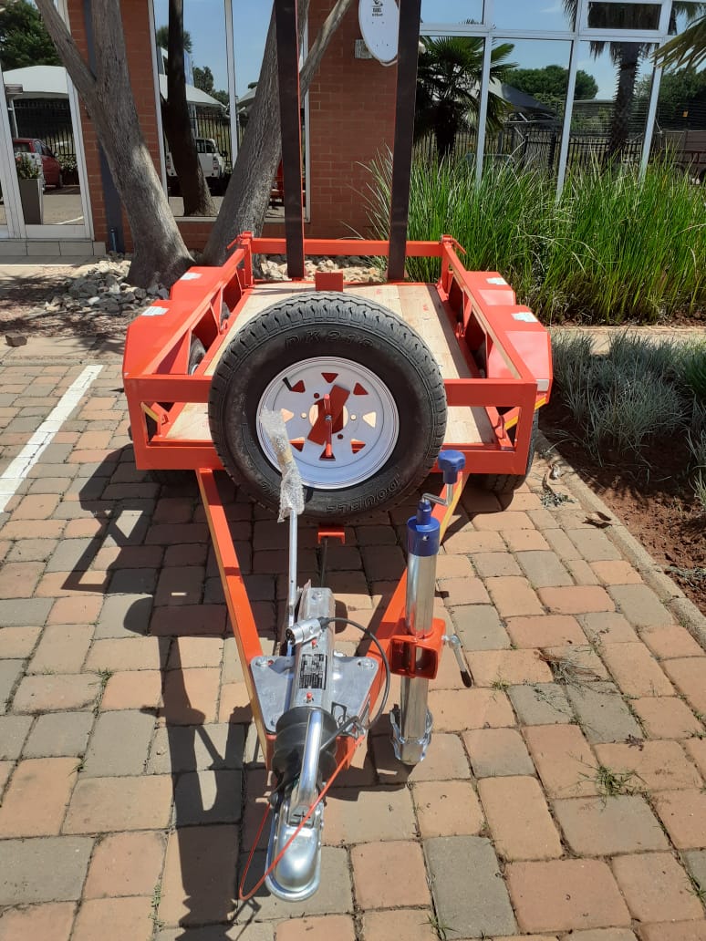 Bomag Roller Trailer, a Bomag Roller Trailers build by LF Trailers — tough-built, NATIS-registerable trailers manufactured in Gauteng, photo 4 of 4