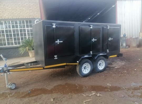 Box Trailer, a Box Trailers build by LF Trailers — tough-built, NATIS-registerable trailers manufactured in Gauteng, photo 3 of 4