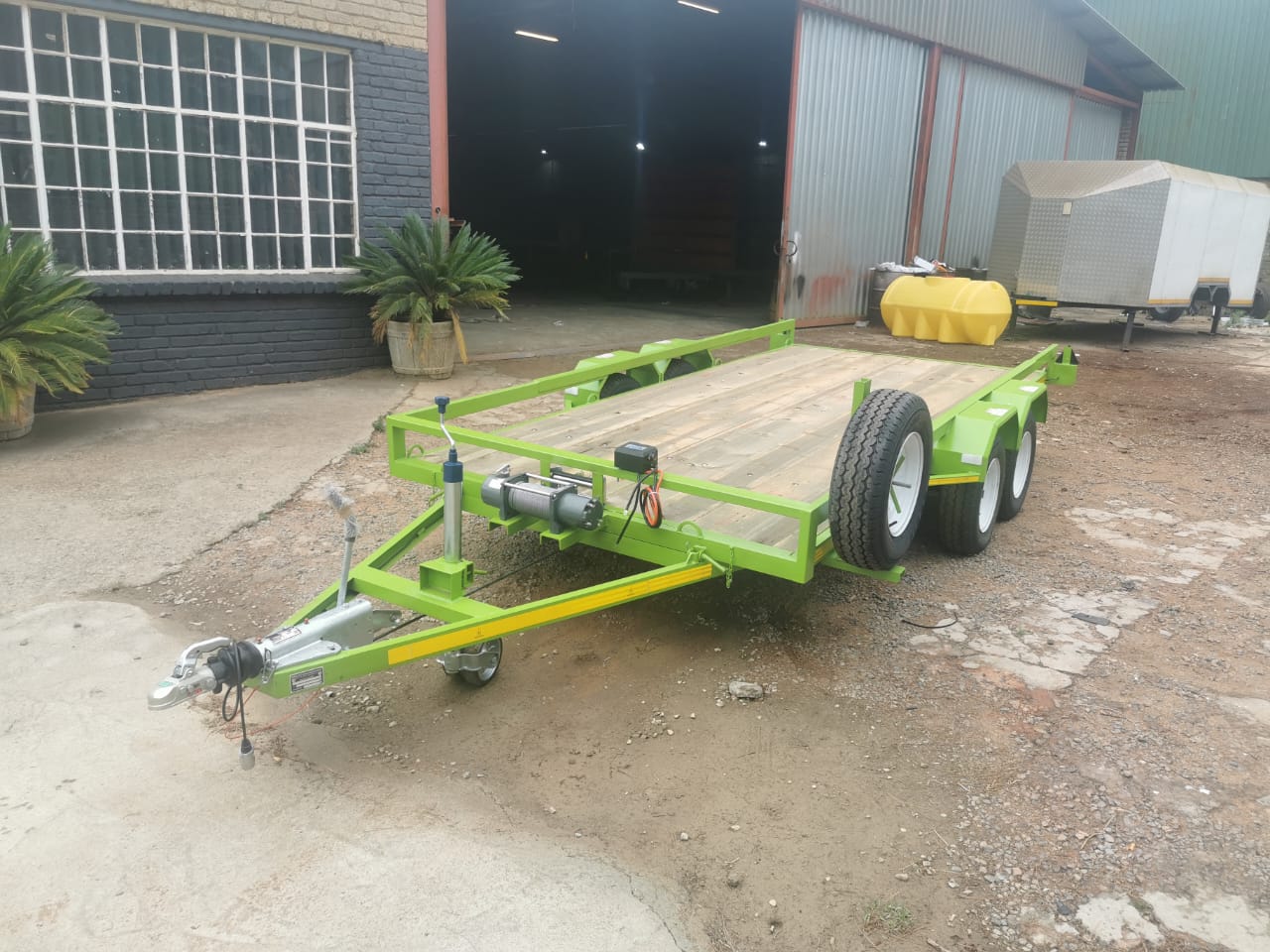 Car Trailer, a Car Trailers build by LF Trailers — tough-built, NATIS-registerable trailers manufactured in Gauteng, photo 2 of 4
