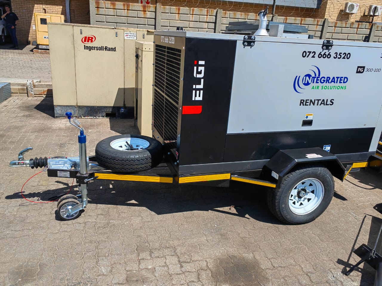 Compressor Trailer, a Compressor Trailers build by LF Trailers — tough-built, NATIS-registerable trailers manufactured in Gauteng, photo 2 of 4