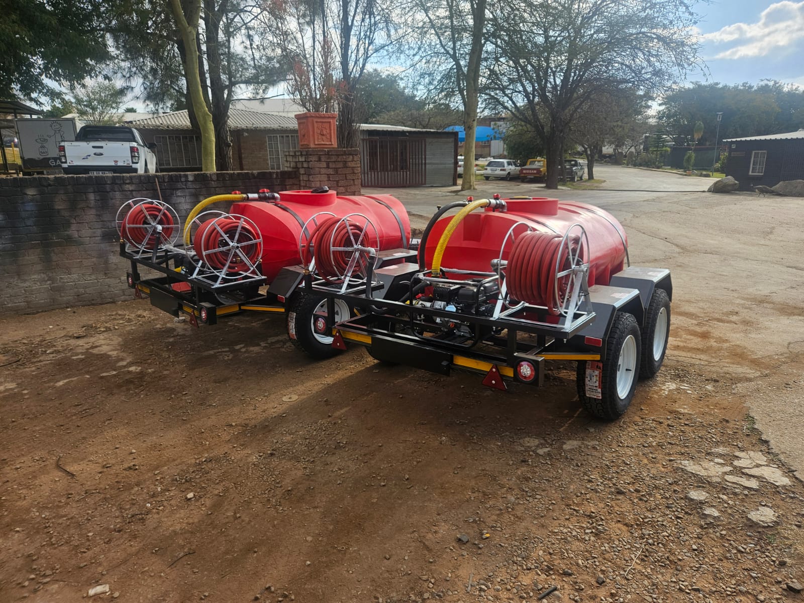 1500L Fire Fighter Trailer, a Fire Fighter Trailers build by LF Trailers — tough-built, NATIS-registerable trailers manufactured in Gauteng, photo 1 of 4