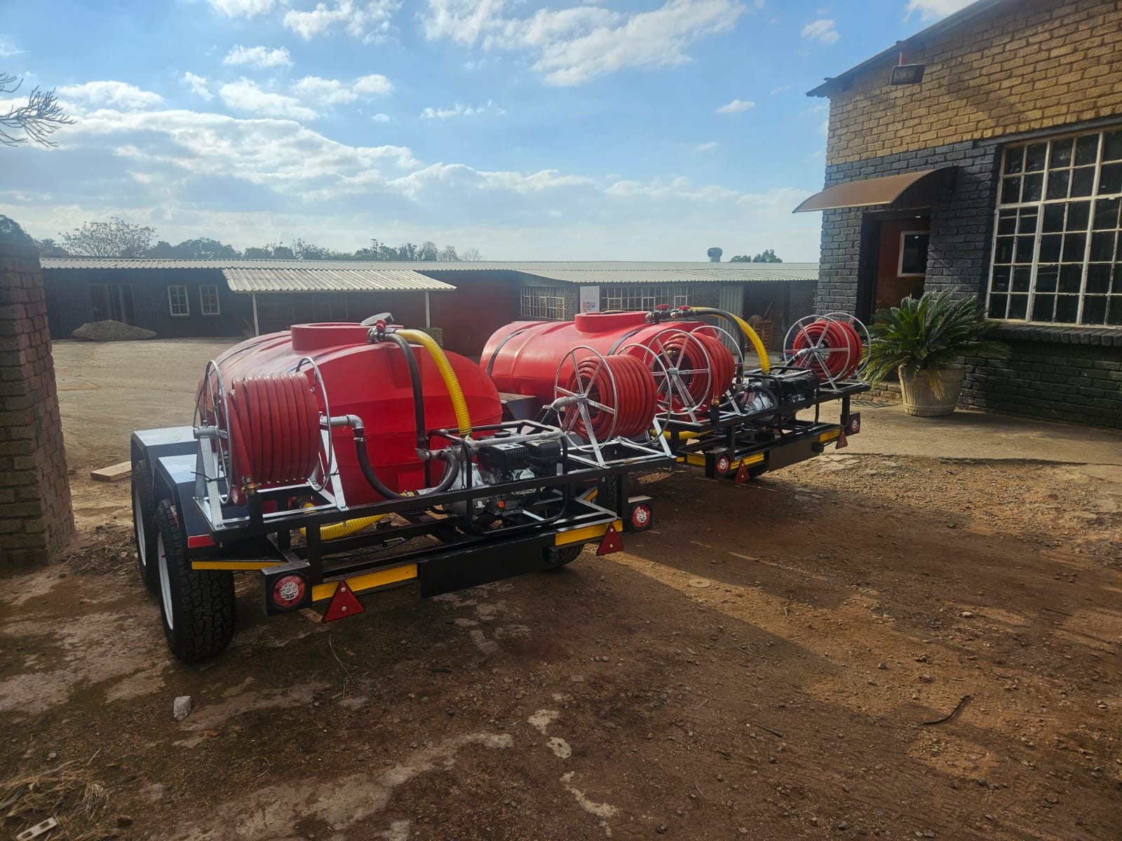 1500L Fire Fighter Trailer, a Fire Fighter Trailers build by LF Trailers — tough-built, NATIS-registerable trailers manufactured in Gauteng, photo 2 of 4