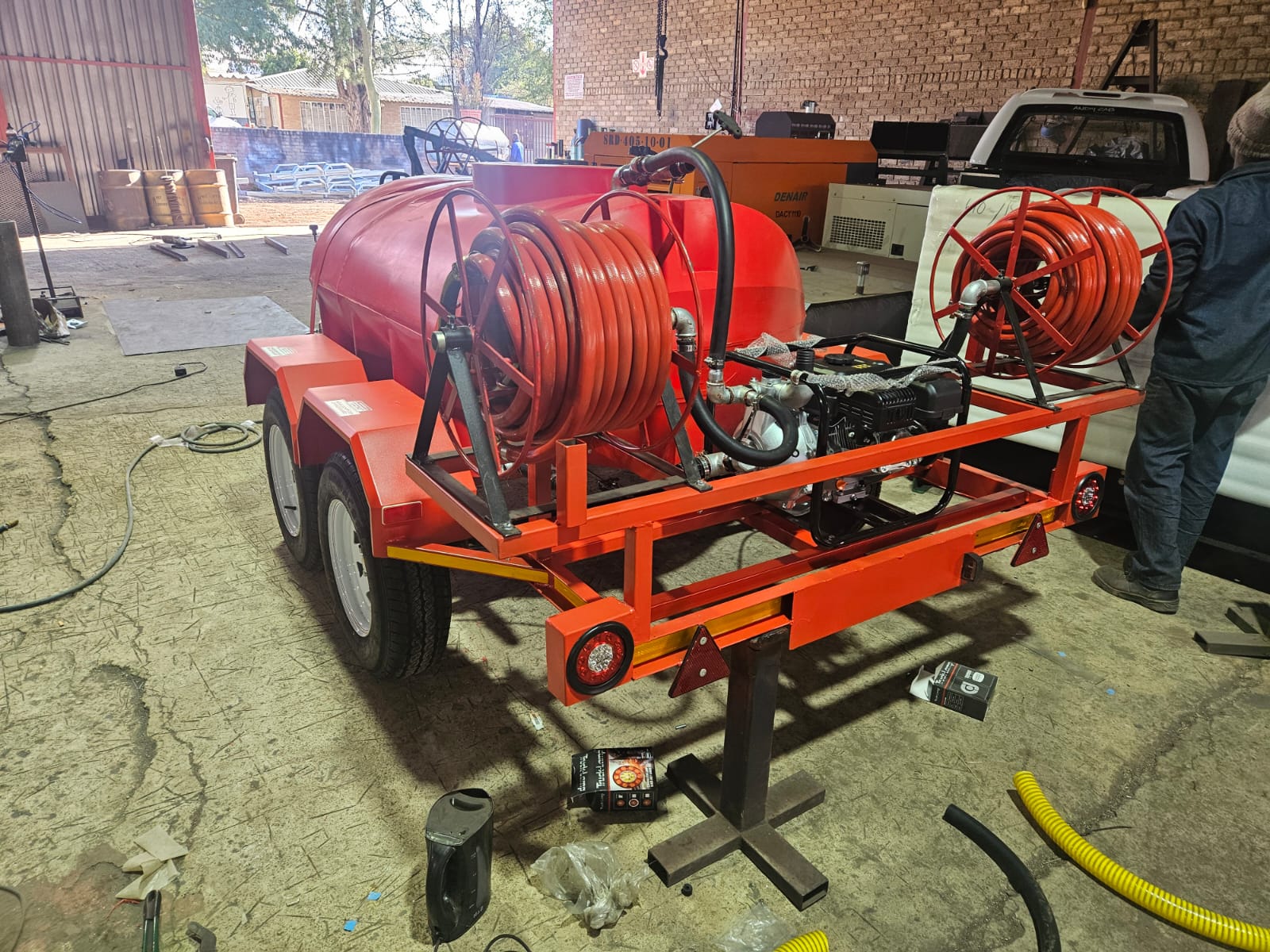 1500L Fire Fighter Trailer, a Fire Fighter Trailers build by LF Trailers — tough-built, NATIS-registerable trailers manufactured in Gauteng, photo 4 of 4