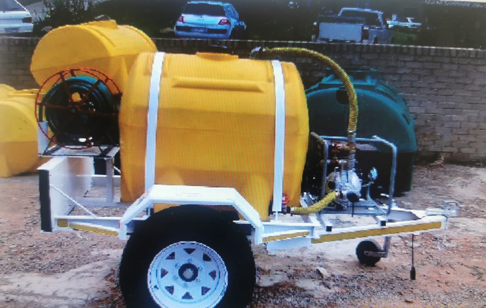 600L Fire Fighter Trailer, a Fire Fighter Trailers build by LF Trailers — tough-built, NATIS-registerable trailers manufactured in Gauteng, photo 1 of 2
