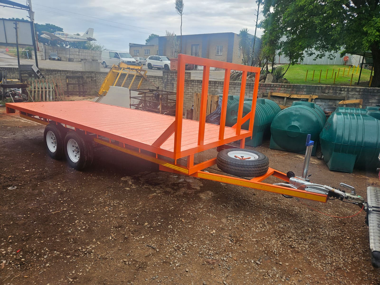 Flat Deck Trailer, a Flat Deck Trailers build by LF Trailers — tough-built, NATIS-registerable trailers manufactured in Gauteng, photo 4 of 4