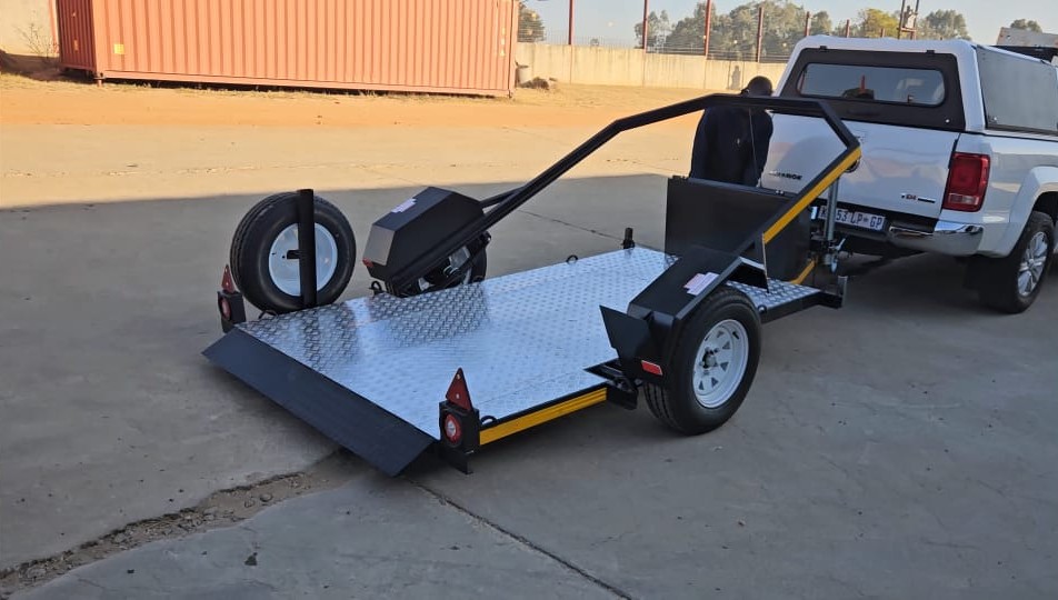 Golf Cart Trailer, a Golf Cart Trailers build by LF Trailers — tough-built, NATIS-registerable trailers manufactured in Gauteng, photo 1 of 4