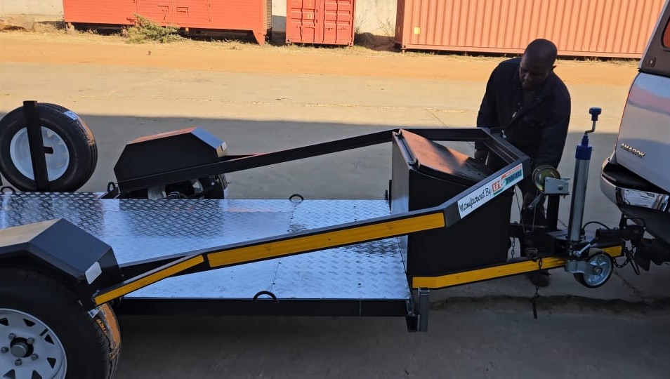 Golf Cart Trailer, a Golf Cart Trailers build by LF Trailers — tough-built, NATIS-registerable trailers manufactured in Gauteng, photo 3 of 4