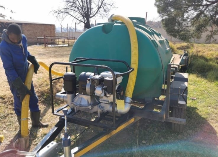 2500L Trash Trailer, a Trash Trailers build by LF Trailers — tough-built, NATIS-registerable trailers manufactured in Gauteng, photo 4 of 4