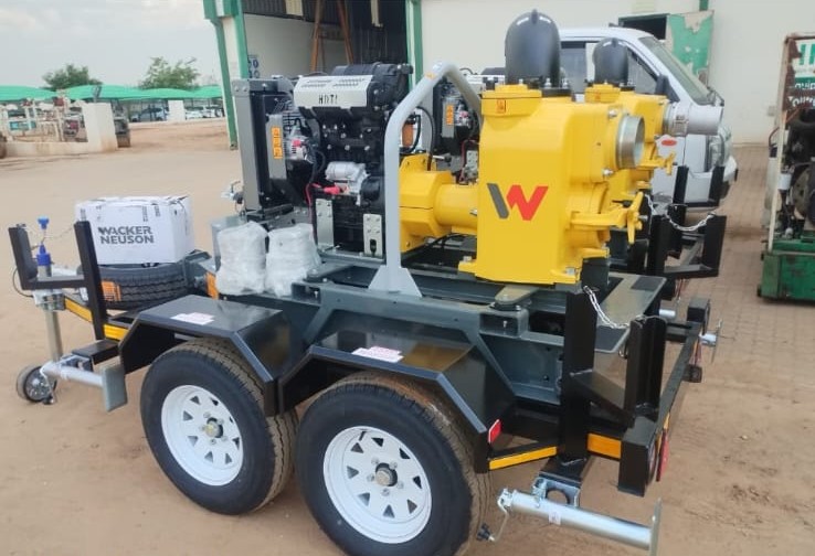 Water Pump Trailer, a Water Pump Trailers build by LF Trailers — tough-built, NATIS-registerable trailers manufactured in Gauteng, photo 1 of 4