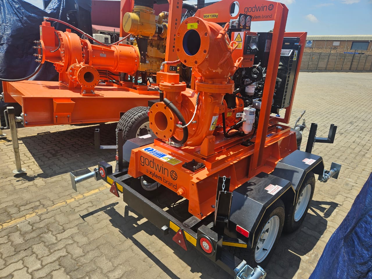 Water Pump Trailer, a Water Pump Trailers build by LF Trailers — tough-built, NATIS-registerable trailers manufactured in Gauteng, photo 4 of 4